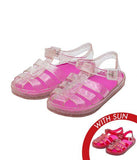 Del Sol Color-Changing Kids Jelly "Adventure" Sandals without Sunlight