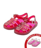 Del Sol Color-Changing Kids Jelly "Adventure" Sandals in Sunlight