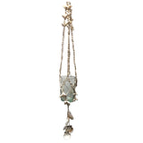 Beachcombers Rope Planter with Sea Shell Dangles