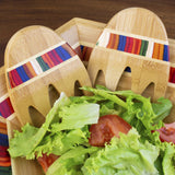 Totally Bamboo and "Baltique Marrakesh" Birch Wood Salad Hands