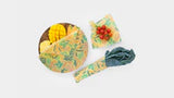 Meli Beeswax Food Storage Wraps Roll- Reef Design Print