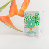 Hobbs Tea Company Hawaii Grown Green Tea, 10-Piece Box