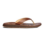 Olukai Women's Leather "Paniolo" Sandals- Natural