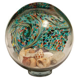 Multi-Colored Glass Beach Globe- Large