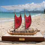 Model "Hokule'a" Canoe  - 24'' - Polynesian Cultural Center