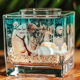 Aroma by K Ku'u Hawaii "Wood Ocean" Candle Holder