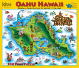 Oahu Hawaii Jigsaw Puzzle Box