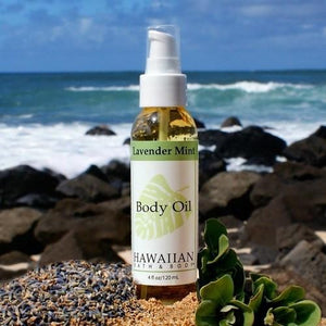 Lavender Mint Aroma Therapy Body Oil 2 oz - Polynesian Cultural Center