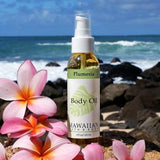 Hawaiian Bath & Body Plumeria Oil,  2-Ounce