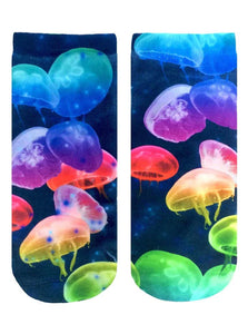 Rainbow Jellyfish Ankle Socks - Polynesian Cultural Center