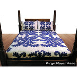 Hand-Sewn Island-Inspired Quilt Full/ Double Bedspreads, 86"x101" - Polynesian Cultural Center