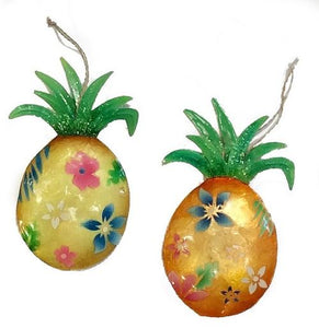 Ornament Pineapple Painted - Polynesian Cultural Center