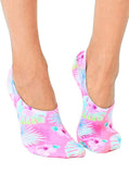 Socks Pink Hibiscus Liner - Polynesian Cultural Center