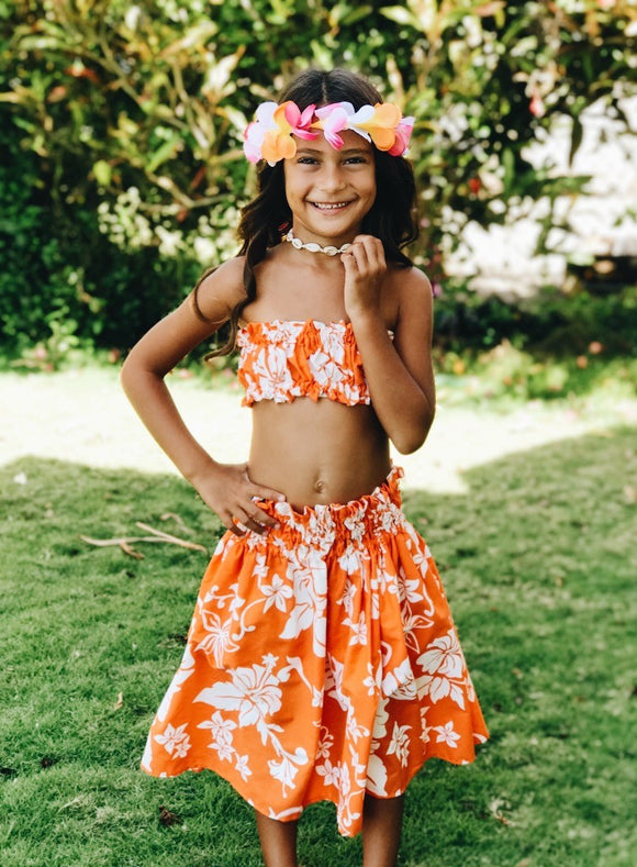 Girl Pa`u Skirt Set - Polynesian Cultural Center