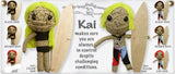 Kamibashi String Doll Kai, Boy Surfer - Polynesian Cultural Center