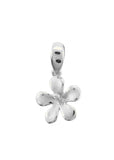 Sterling Silver Hibiscus Pendant small - Polynesian Cultural Center