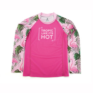 Girl RashGuard Tropic Like Hot - The Hawaii Store