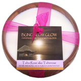 Bungalow Glow "Tuberose" Coconut Shell Soy Candle